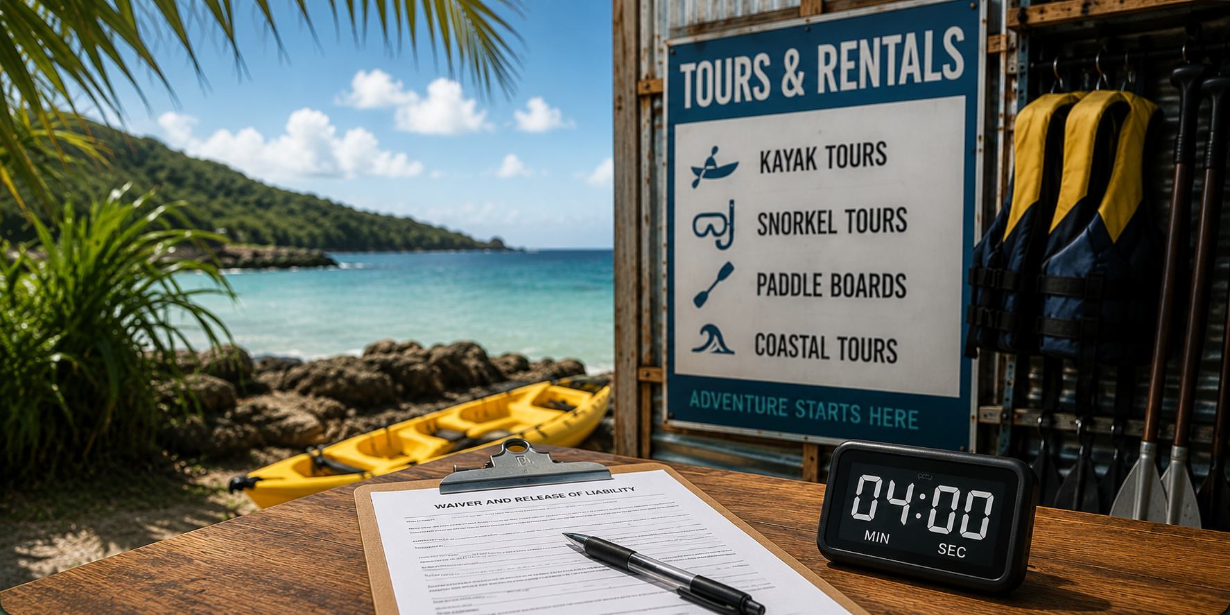 The Paper Waiver Costs You Four Minutes Per Guest, Not Four Cents Per Page